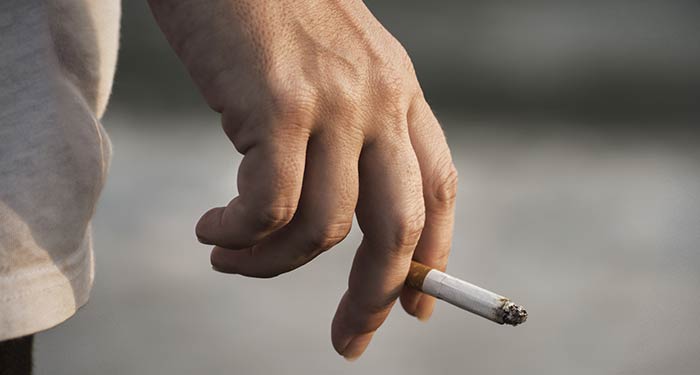 Smoking can cause cataracts